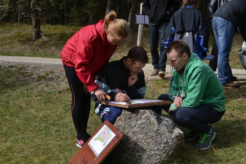 Lejaskurzemes novadu sacensību orientēšanās sportā trešais posms