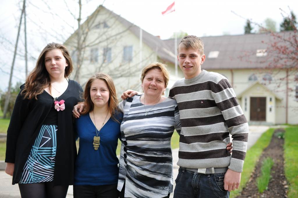 Lauku skolā visi savējie