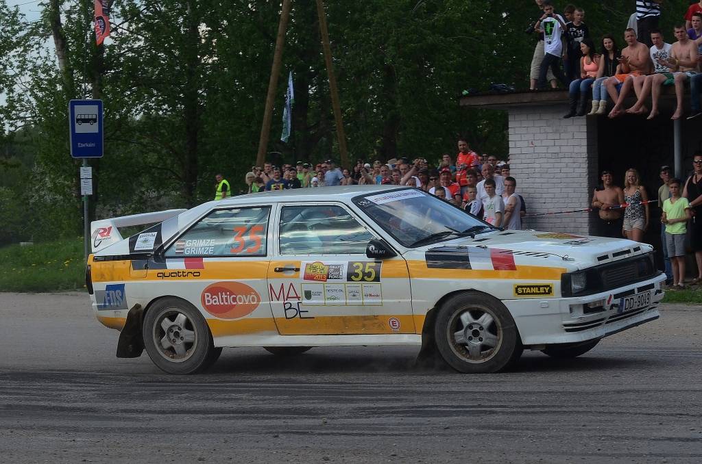 Latvijas rallija čempionātā vērtība katram punktam