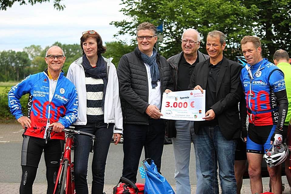 Ar ziedojumu Liepājā ieradīsies velobraucēji no Darmštates