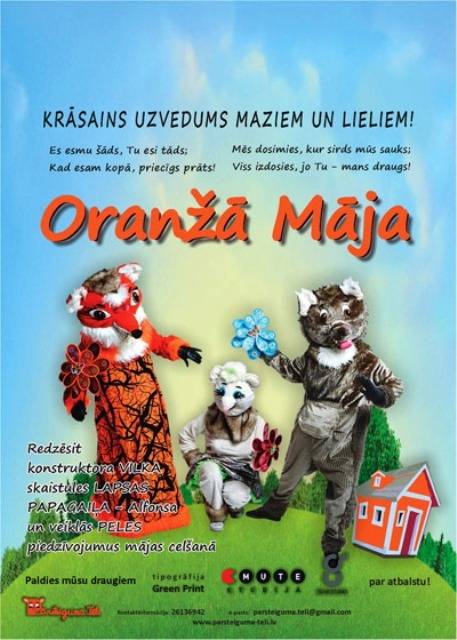 Nīcā rādīs uzvedumu "Oranžā māja"