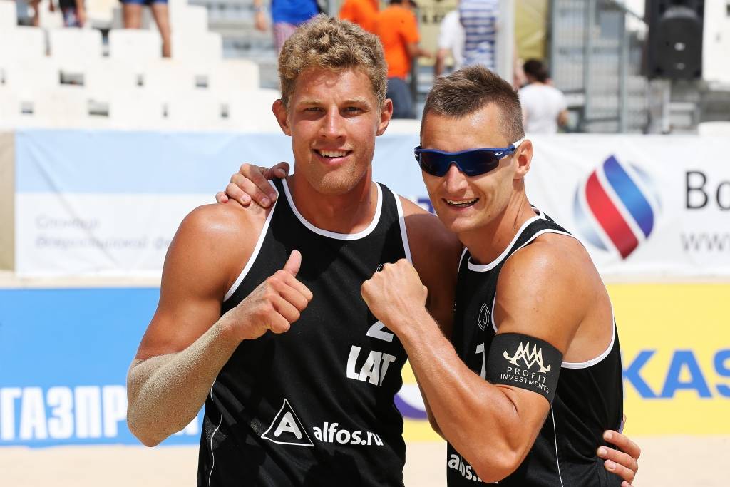 Pļaviņš un Solovejs pirms Eiropas čempionāta triumfē Pasaules kausa posmā