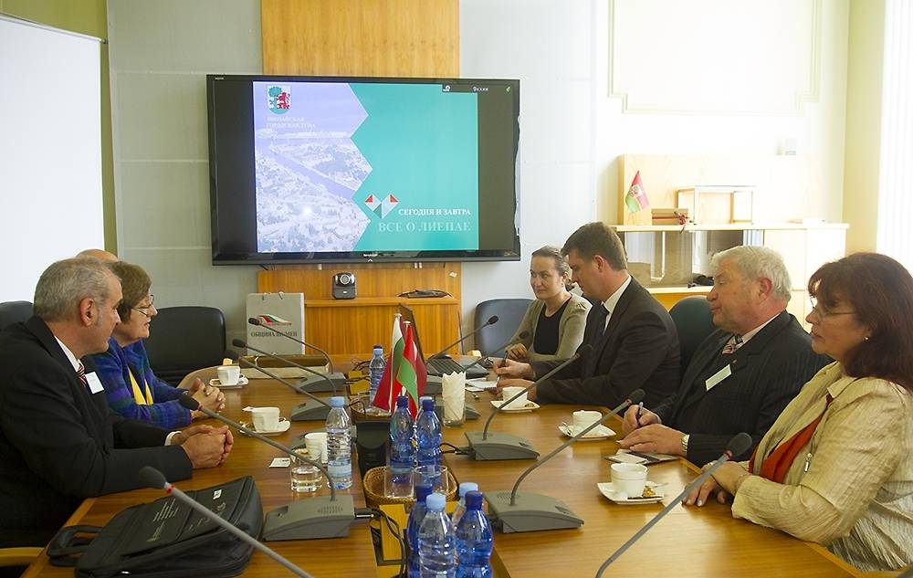 Liepājas domē viesojās Bulgārijas pārstāvji