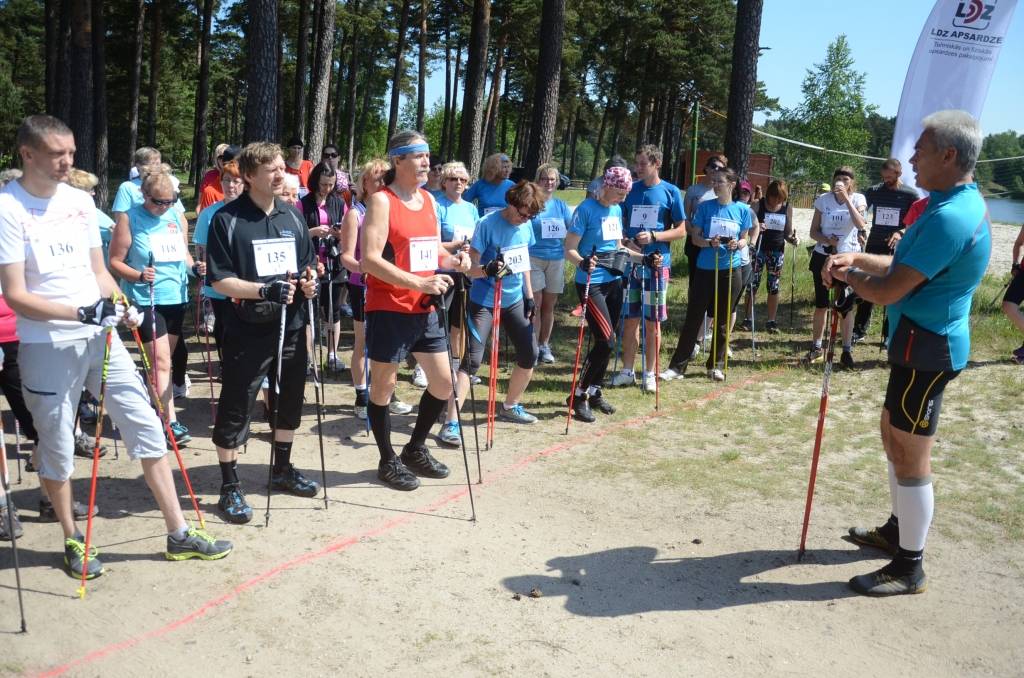 VIDEO: Imants Ločmelis iepazīstina ar Latvijas nūjošanas kausa otrā posma trasi