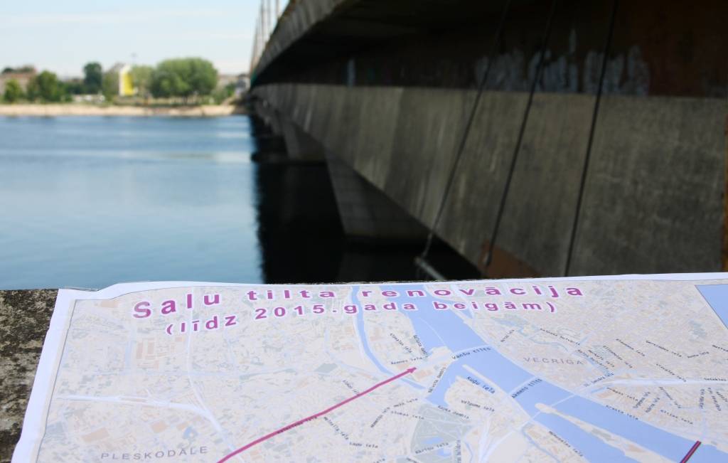 Salu tilta rekonstrukcija neaizkavēsies un sāksies uzreiz pēc Jāņiem