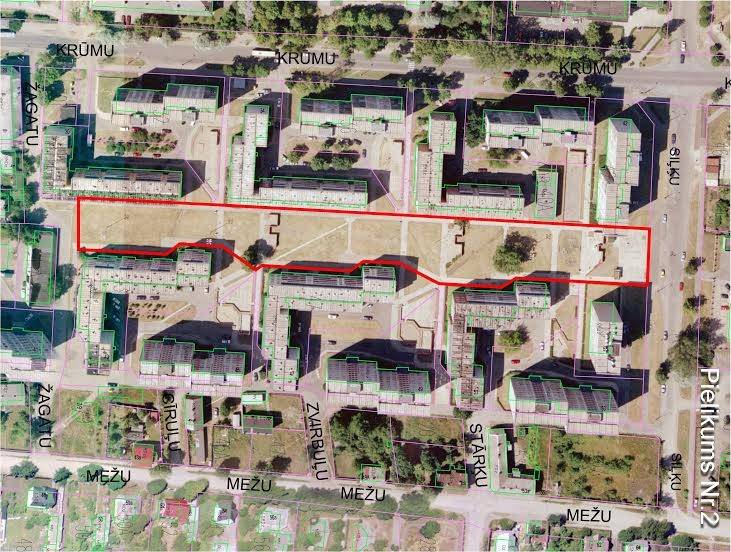 Arhitekti aicināti izstrādāt Ziemeļu priekšpilsētas iekškvartāla renovācijas piedāvājumu