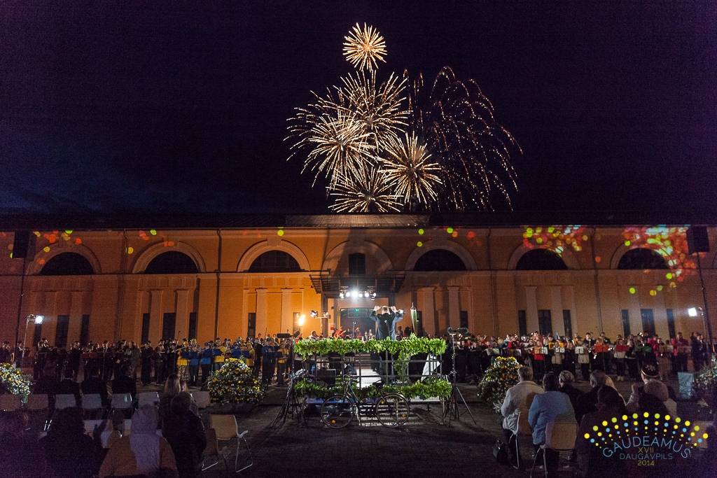 FOTO: Baltijas studentu dziesmu svētki Gaudeamus Daugavpilī atklāti