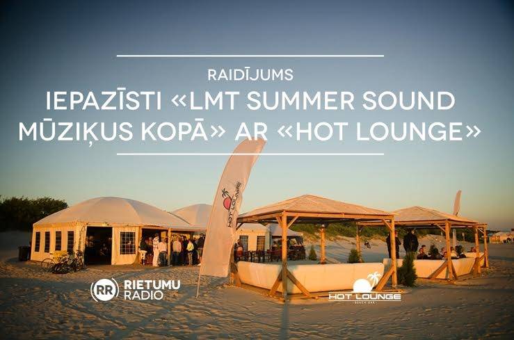 "Rietumu radio" iepazīstinās ar pludmales festivāla "LMT Summer Sound" dalībniekiem