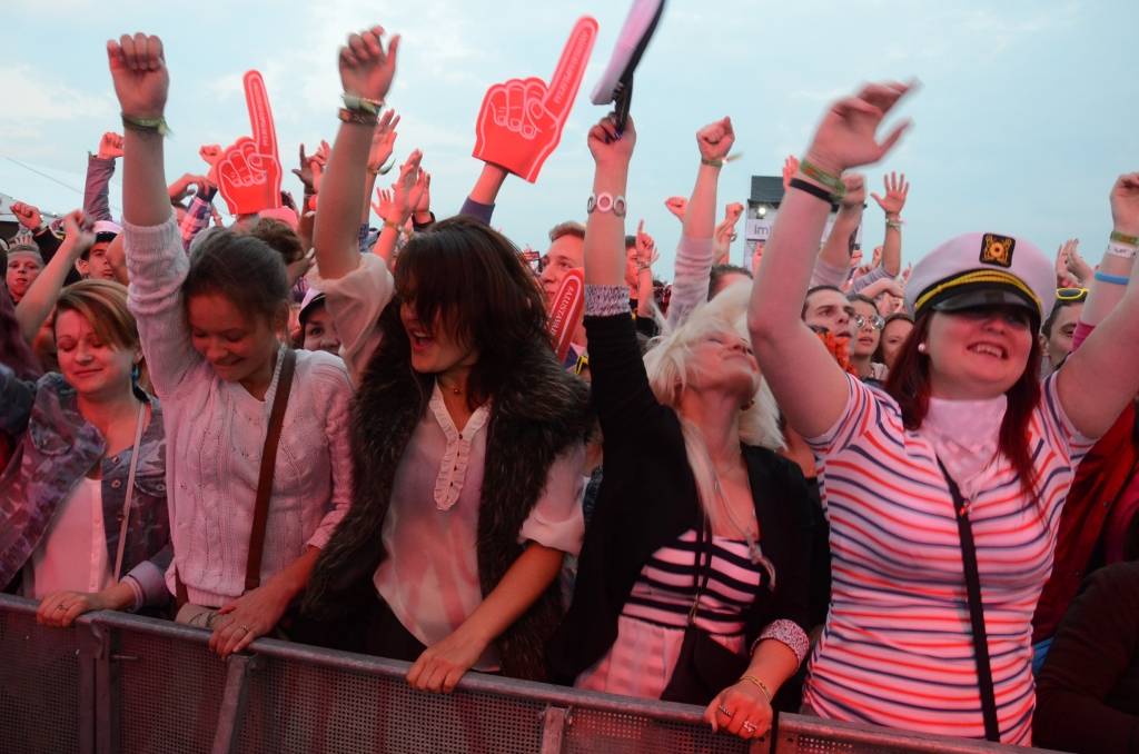 VIDEO: Publika festivālā "LMT Summer Sound Liepāja 2014" Gacho koncerta laikā