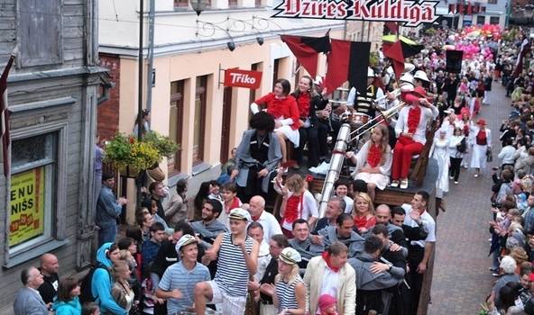 Kuldīgā notiks ikgadējais pilsētas festivāls "Dzīres Kuldīgā"