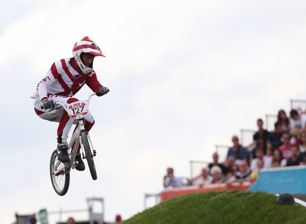 Treimanim ceturtā vieta pasaules BMX čempionātā; Štrombergam neveiksme