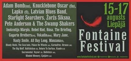 "Fontaine Festival 2014" otrā diena