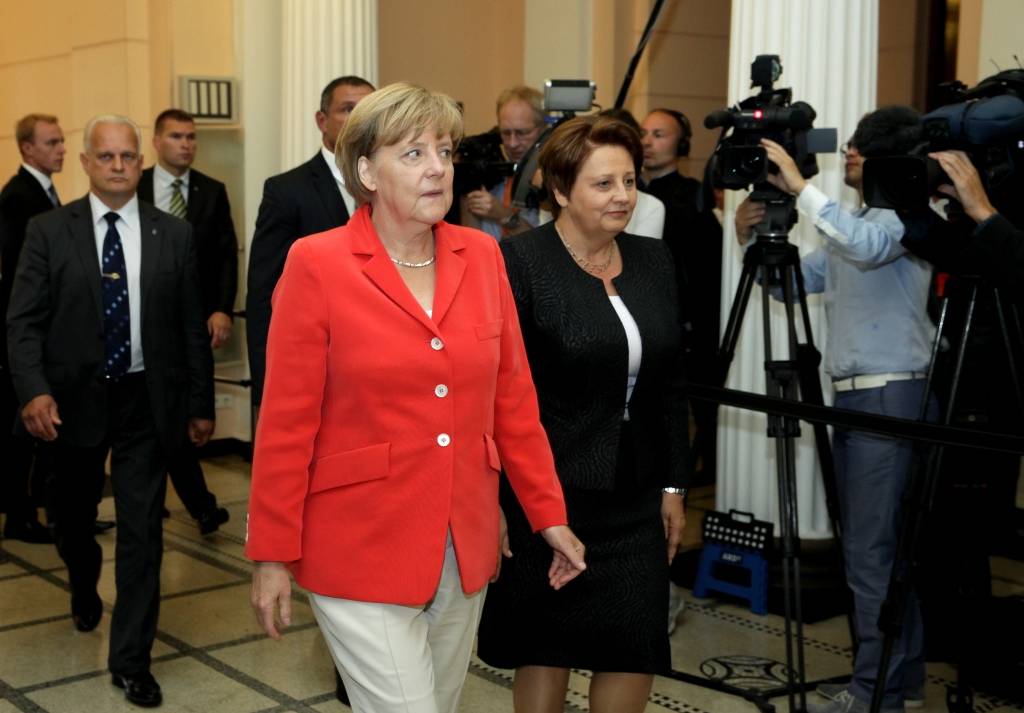 papildināts (17:54) - Merkele: NATO 5.pants nav tikai vārdi, bet sekos reāla rīcība