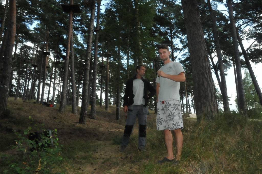 Piedzīvojumu parks ar "rozīnīti"