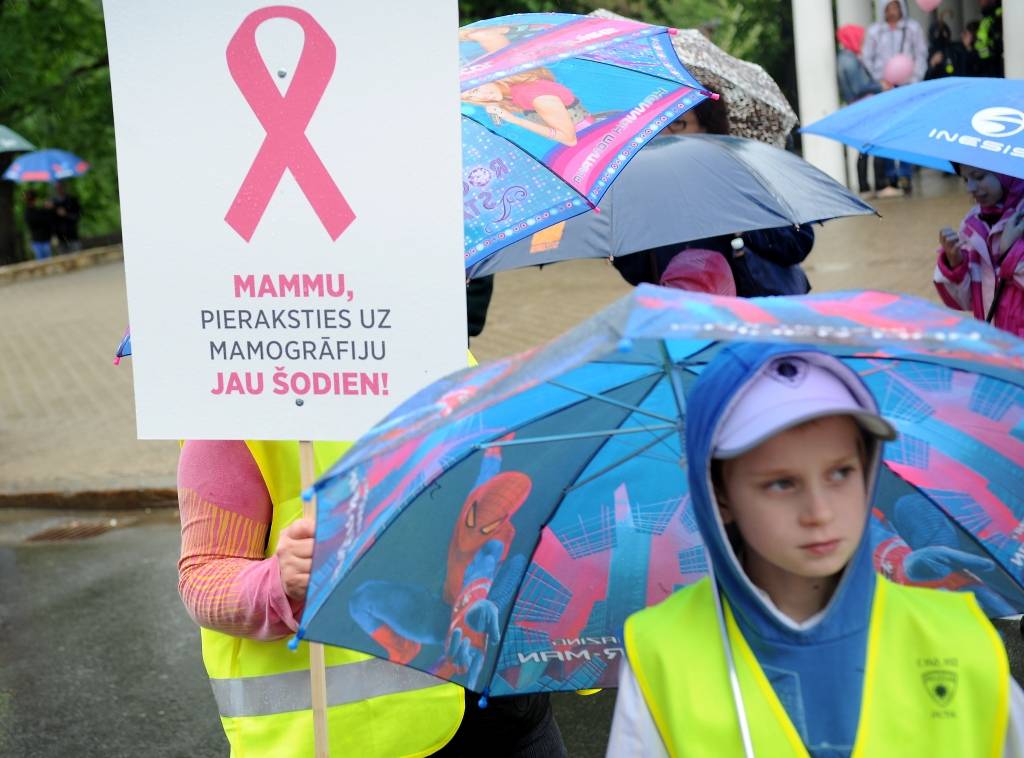 Krūts vēža paciente: Bija stingra pārliecība, lai vai kas, bet vēzis- nekad!