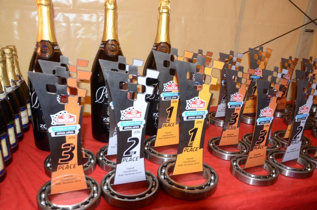 FOTO: Apbalvo Ātruma festivāla - rallija "Kurzeme 2014" labākos