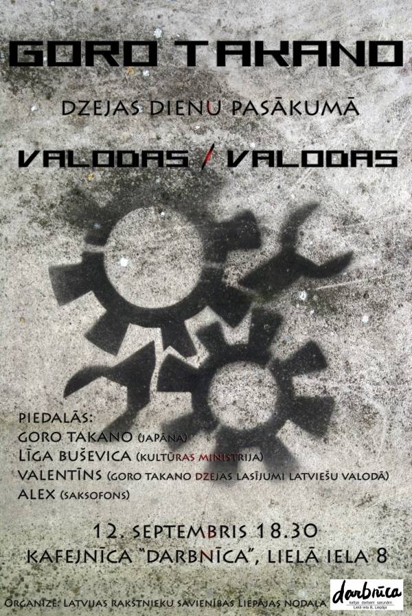 Nākamnedēļ notiks literārs pasākums "valodas/valodas"