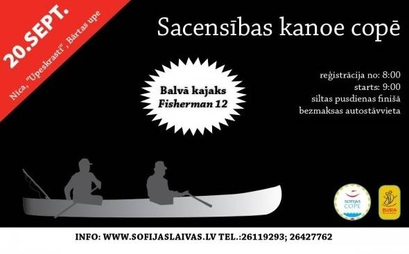 Sacensībās Bārtas upē varēs tikt pie makšķernieku kajaka