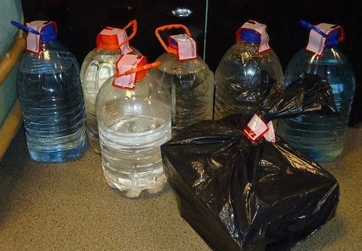 Reida laikā Liepājā un novados konfiscē nelegālo alkoholu