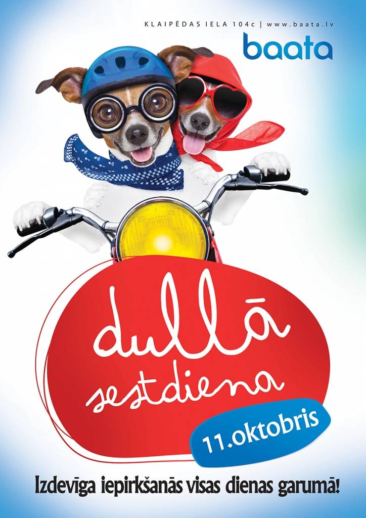 Aicina uz "Dullo sestdienu"