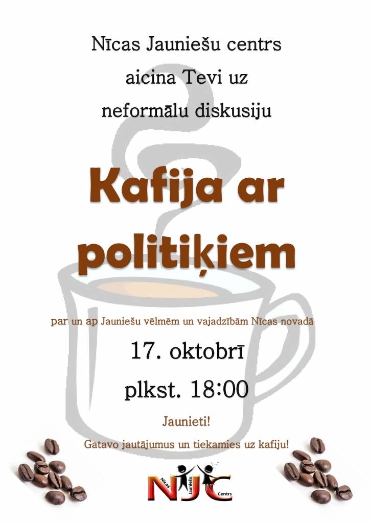Nīcā "kafijos" ar politiķiem