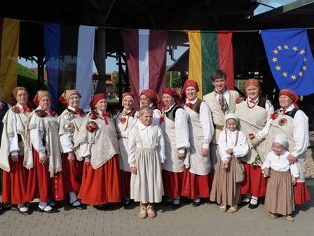Otaņķu etnogrāfiskā ansambļa 50 gadu jubilejas svinības