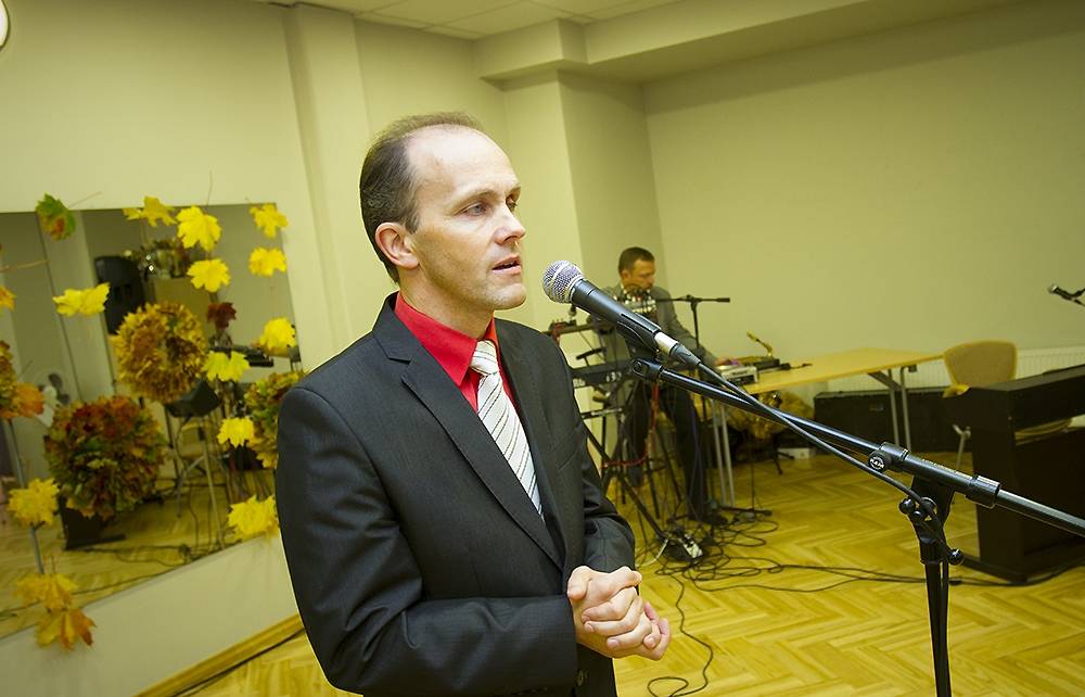 FOTO: Baltā spieķa dienas svinīgais pasākums Liepājā