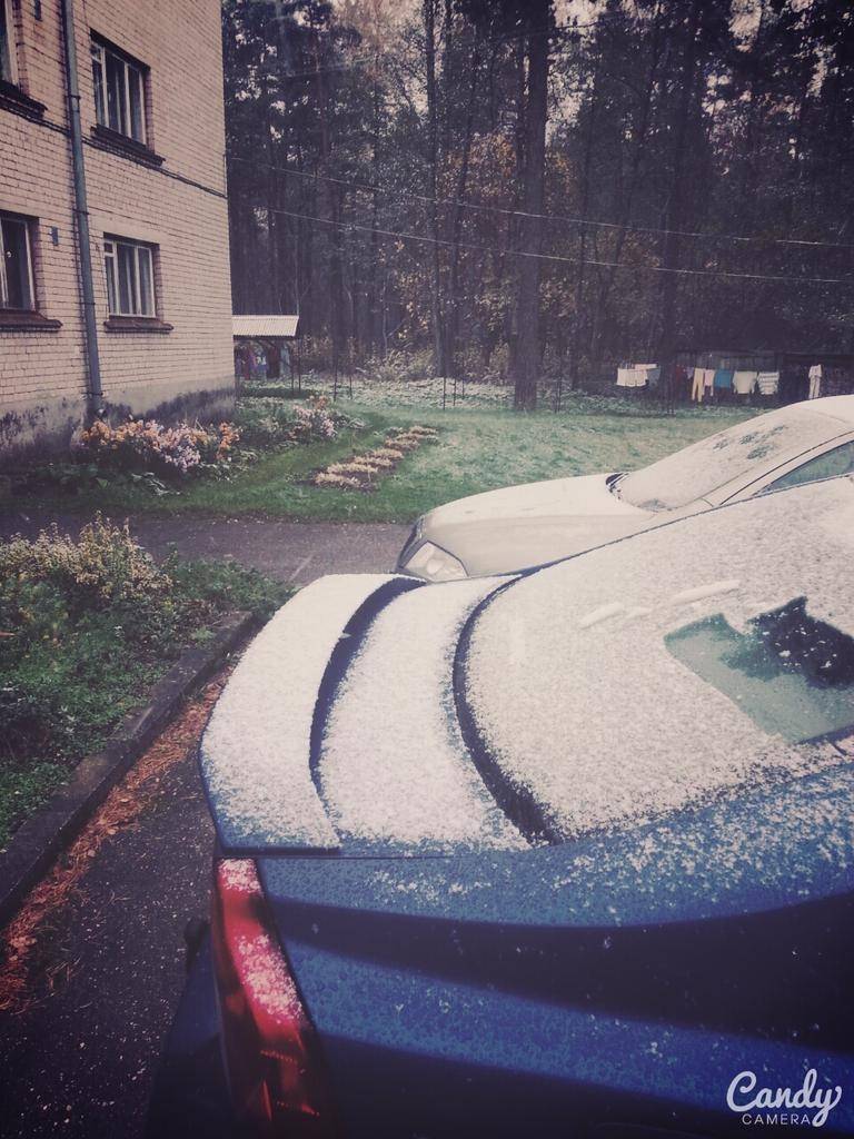 FOTO: Latgalē novērots pirmais sniegs