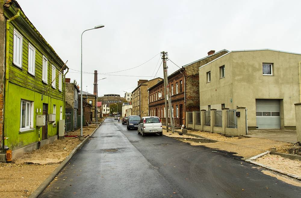 FOTO: Jaunliepājā rekonstruē ielas