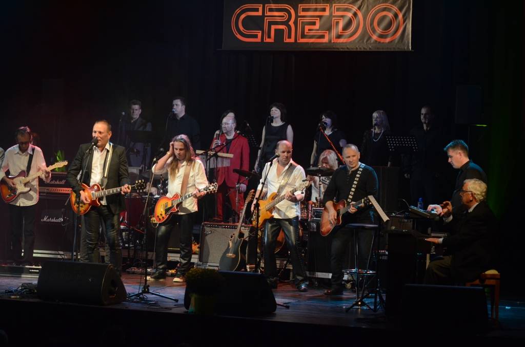 VIDEO: "Credo" 40 gadu jubilejā uz skatuves kopā ar Raimondu Paulu