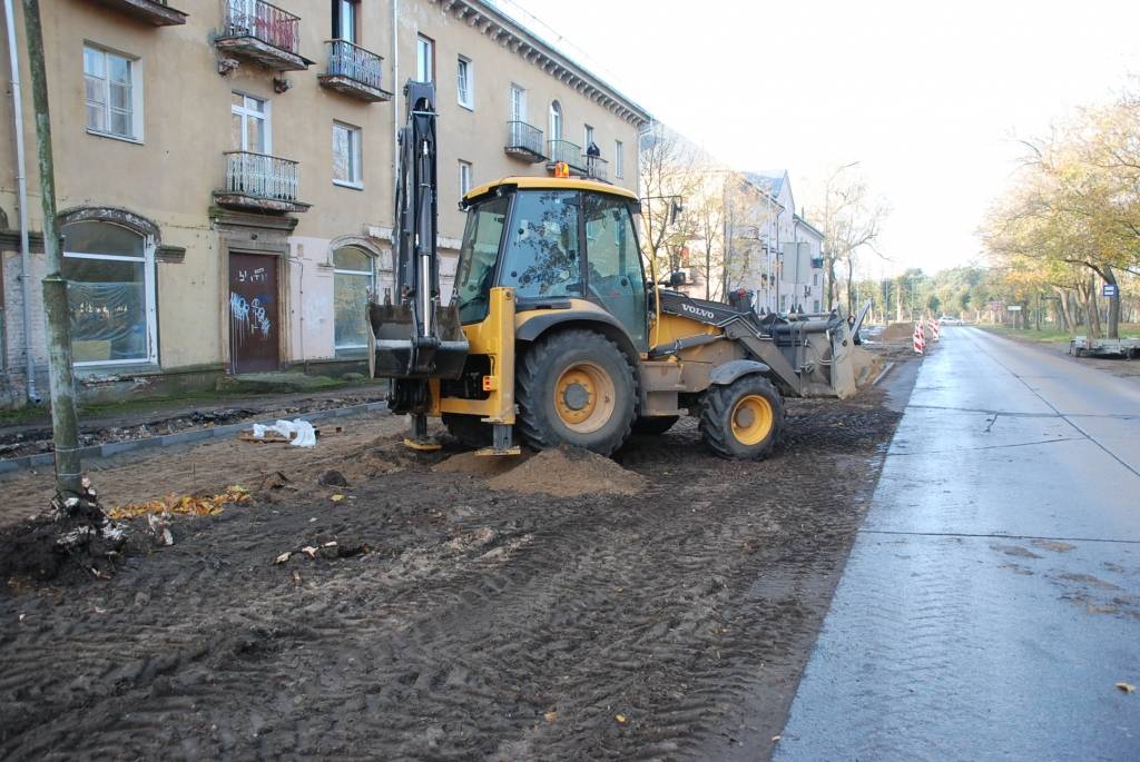 FOTO: Turaidas ielas rekonstrukcija
