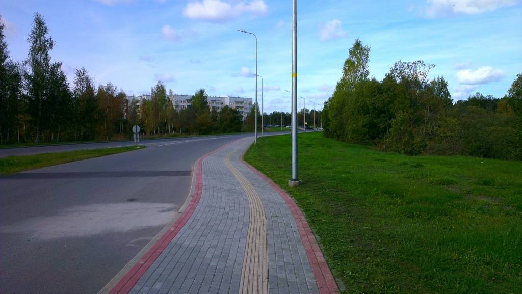 Pieņemta ekspluatācijā apgaismojuma izbūve Slimnīcas ielā