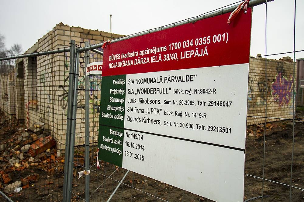 Liepājā apzināta 361 vidi degradējoša būve