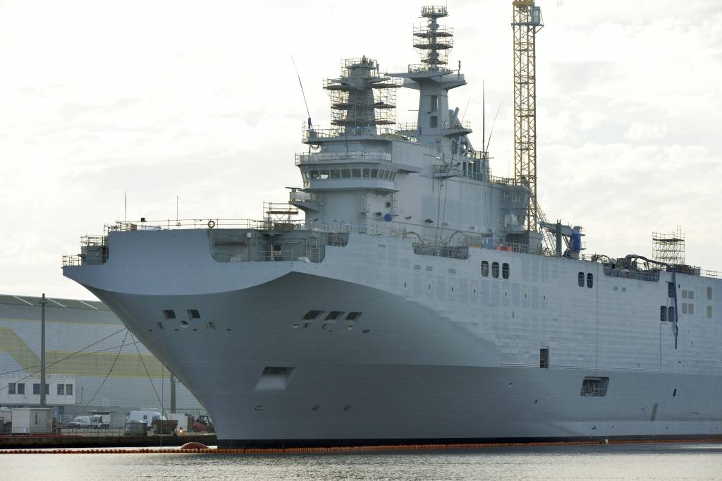  Ukrainas ministrs: Nevar zināt, kurā jūrā Putins grib izvietot Mistral kuģus
