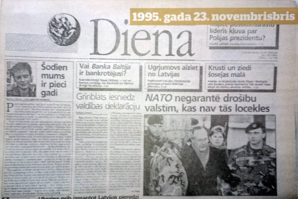Vēsture Dienā: Gadi iet, tēmas paliek
