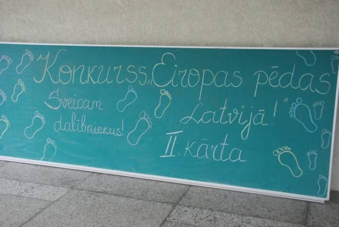 Liepājnieki sacentīsies konkursa "Eiropas pēdas Latvijā" finālā