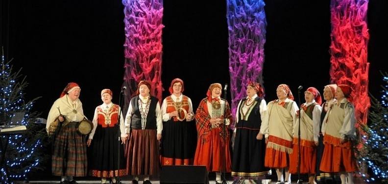 Senioru Ziemassvētku pasākums Liepājā