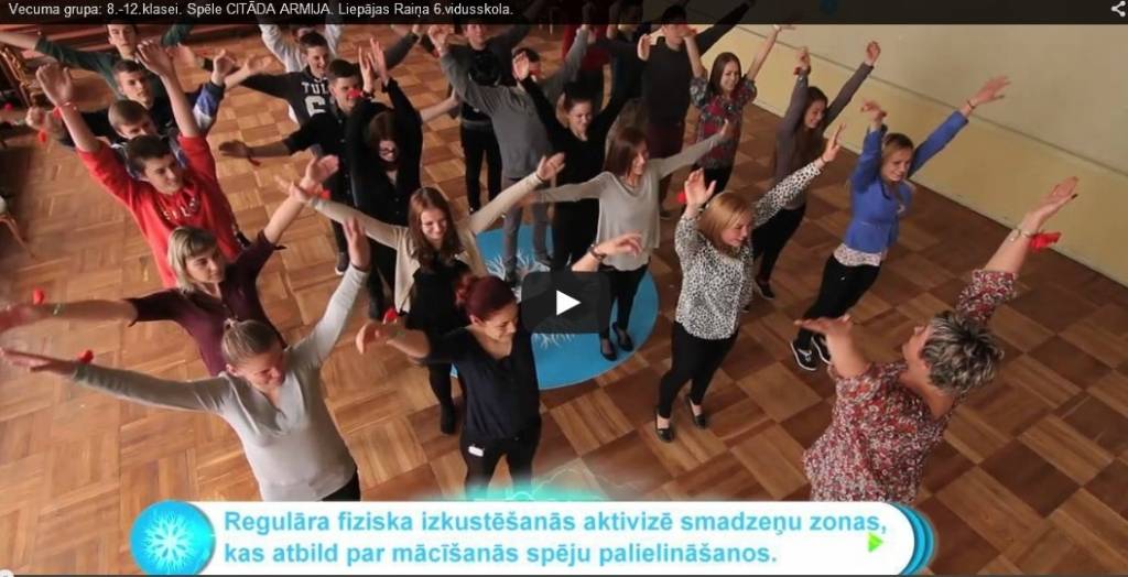 Projektā "Iekustini smadzenes" sagatavoti 100 vingrojumu paraugi