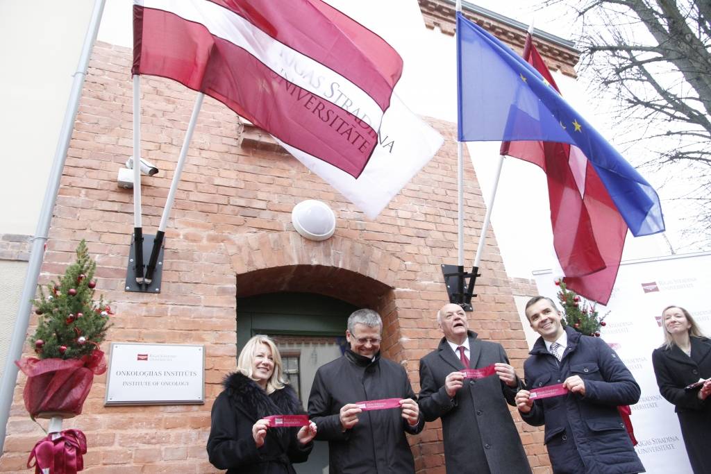 Baltijā modernākā Onkoloģijas institūta izveidē investē 1,7 miljonus eiro