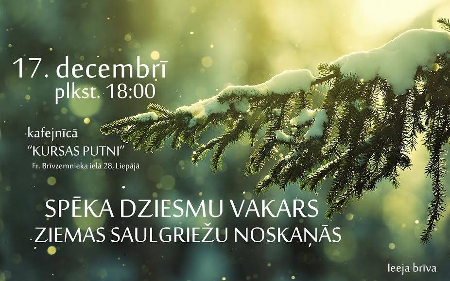 Spēka dziesmu vakars