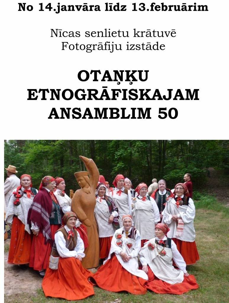 Velta izstādi Otaņķu etnogrāfiskajam ansamblim
