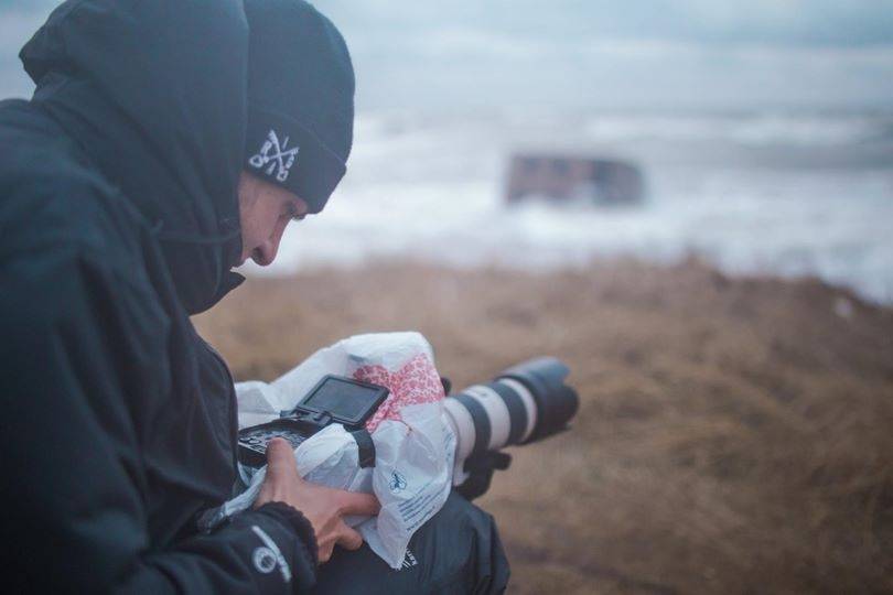 VIDEO: Kurzemes piekrastē uzņemts videoklips par vētru "Fēlikss"