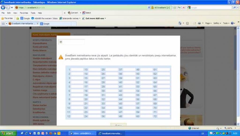 Brīdina par mēģinājumiem apkrāpt Swedbank klientus