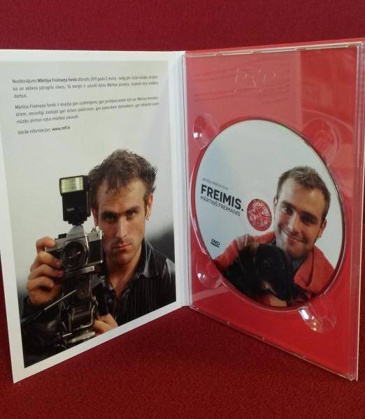 Izdots filmas "Freimis. Mārtiņš Freimanis" DVD
