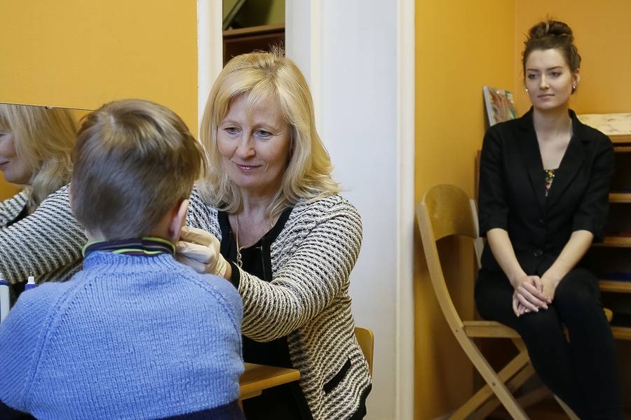 Liepājas Universitātē "ēnas" ieradušās arī no Pāvilostas un Talsiem