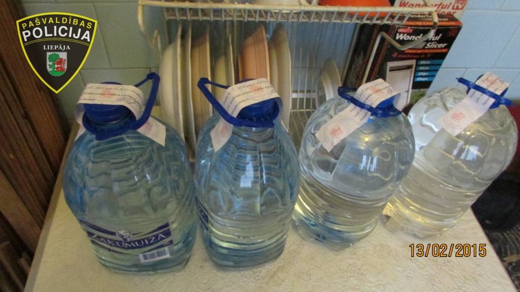 Liepājā konfiscē kandžu