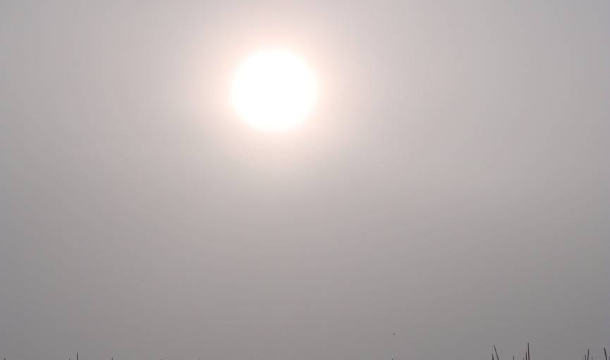 Gaidāms visai silts un mākoņains laiks