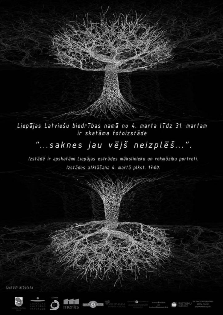 Liepājā būs skatāma fotoizstāde "... saknes jau vējš neizplēš ..."