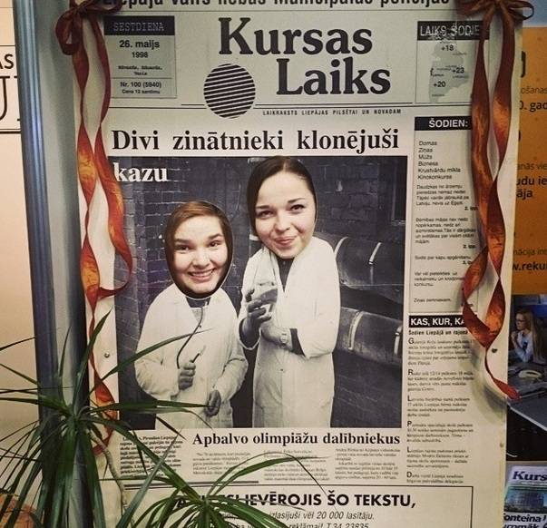 FOTO: "Kursas Laiks" izstādē "Ražots Liepājā"!