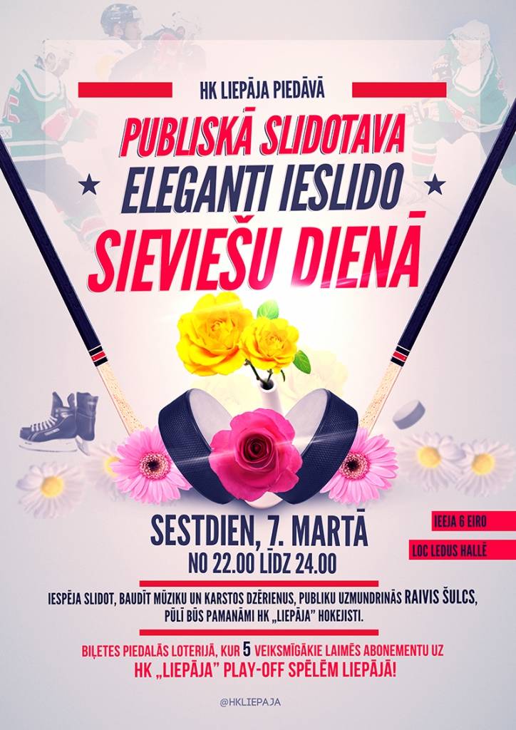 Aicina uz pasākumu "Eleganti ieslido Sieviešu dienā"